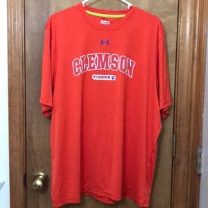 Clemson Tigers Under Armour orange tshirt